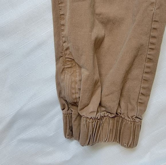 TAINTED DENIM Utility tappered cuffed zipper leg joggers - Picture 6 of 16